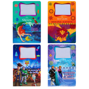 libro infantil con pizarra magnética Disney